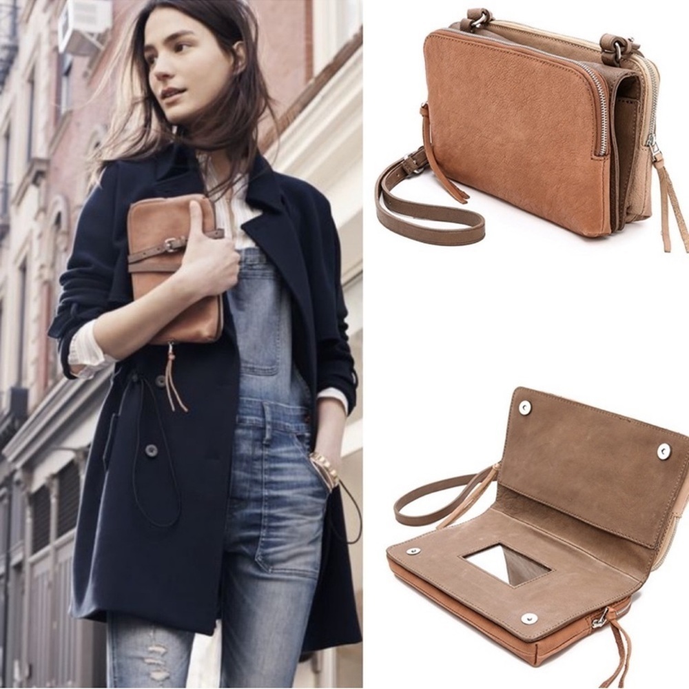 Madewell Twin Pouch Crossbody Bag